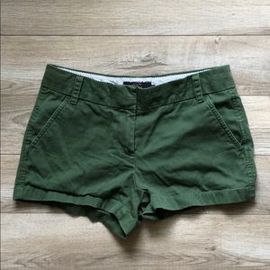 J. CREW Forest Green Chino